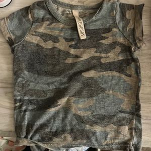 Childhoods Clothing camo top